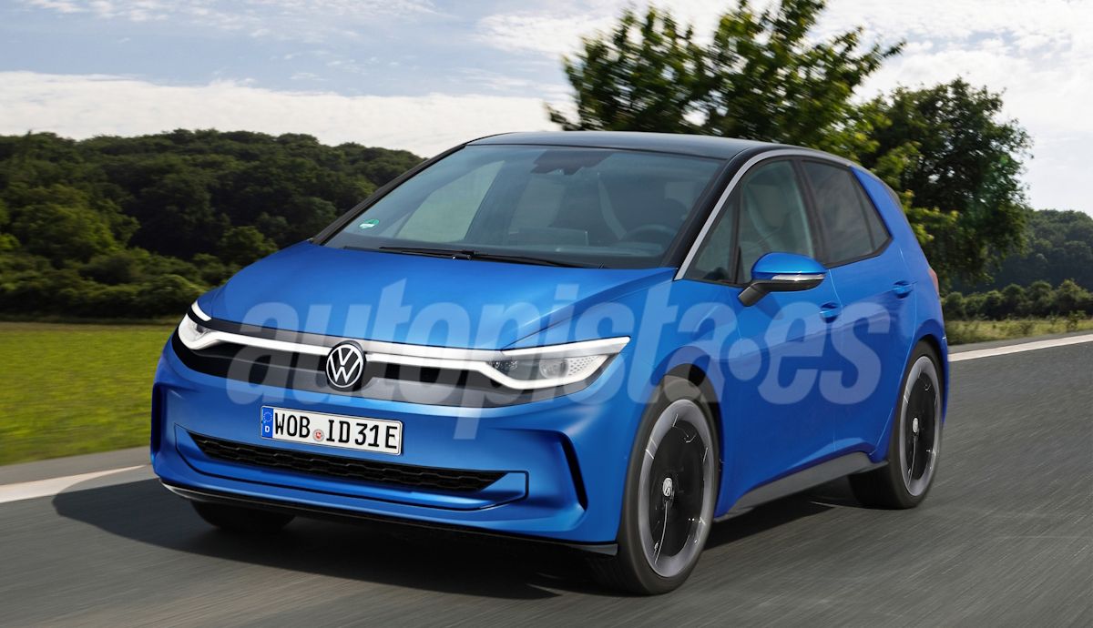 VW ID.3 Facelift. Ilustración: Schulte