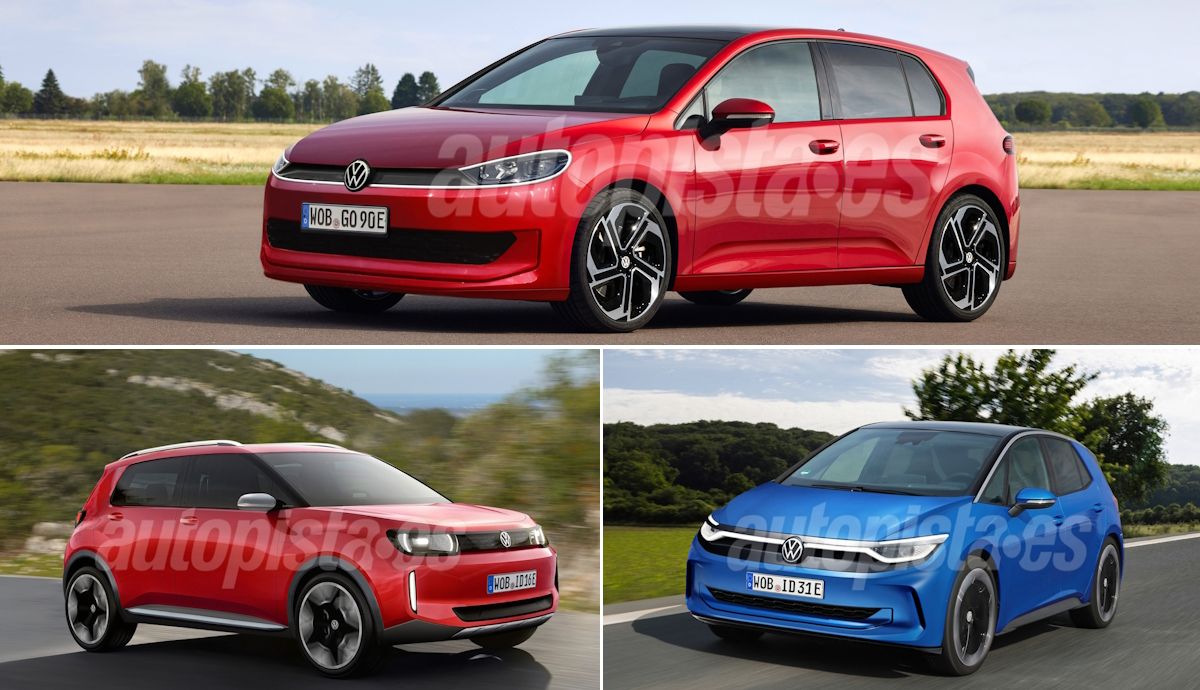 Del ID.1 al nuevo Golf eléctrico, anticipamos todos los nuevos coches que lanzará ya Volkswagen