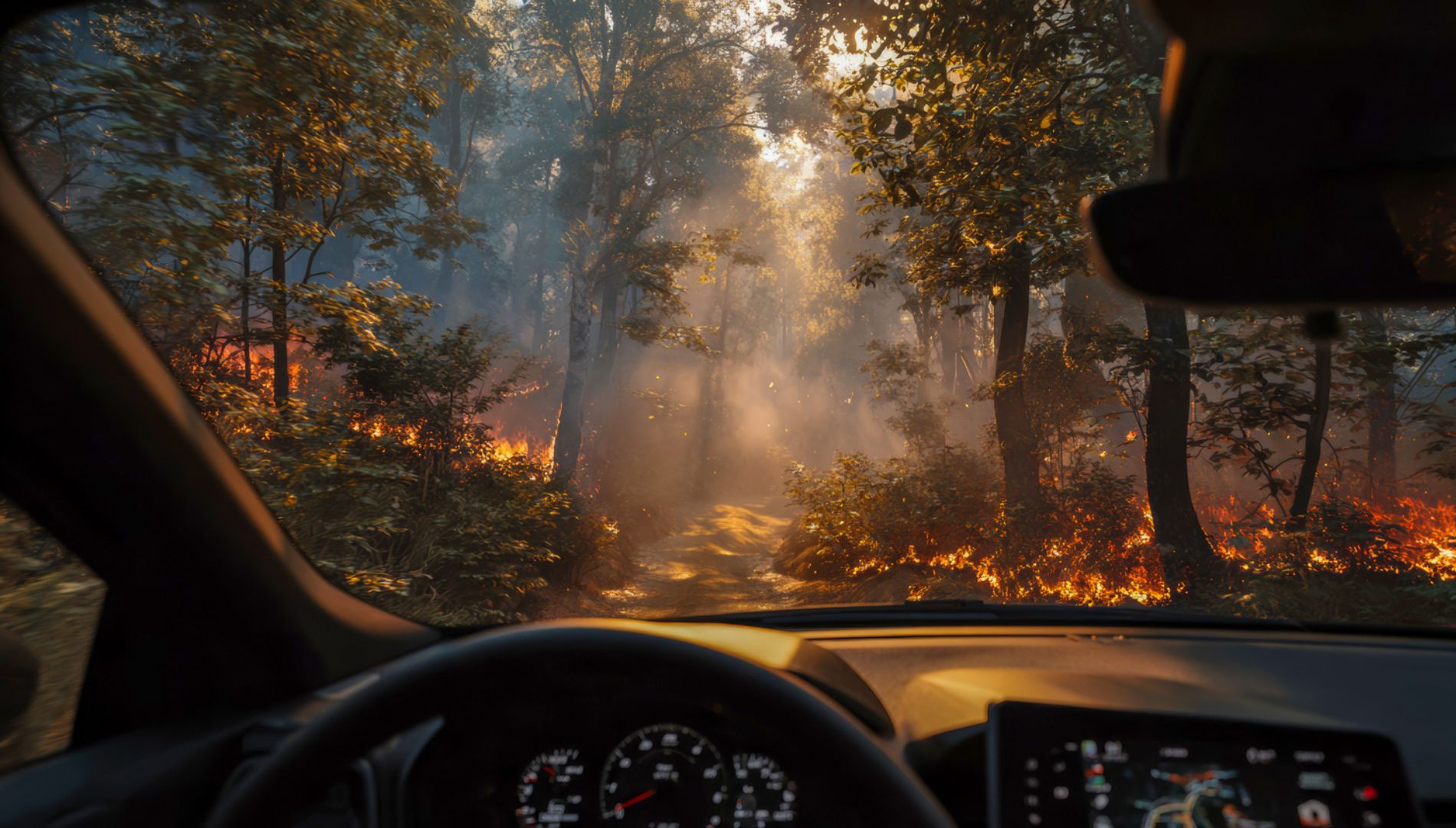 Expertos alertan de los efectos que provocan los incendios en coches, aunque no les lleguen las llamas