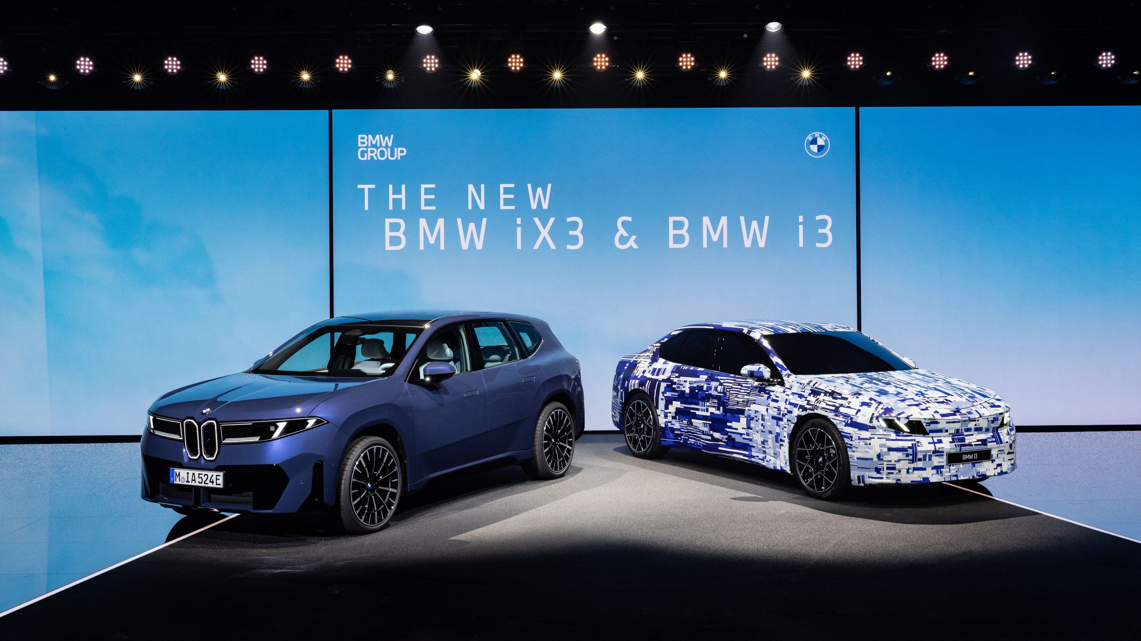 BMW iX3 y BMW i3