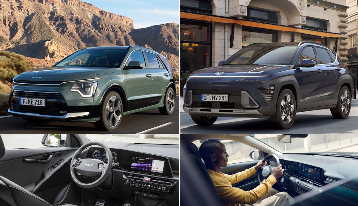 Kia Niro vs Hyundai Kona 2025, cuál es el mejor SUV híbrido del año