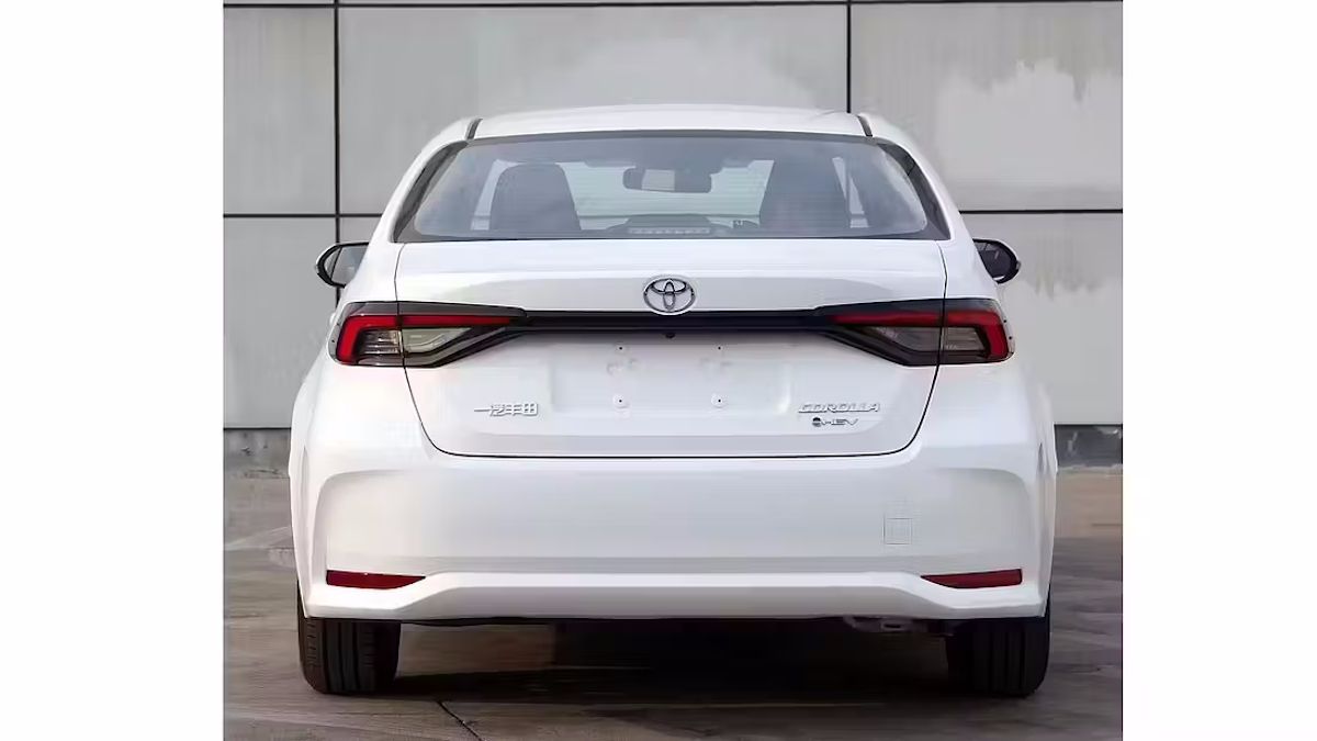 Primeras imágenes del nuevo Toyota Corolla. Foto: MIIT de China