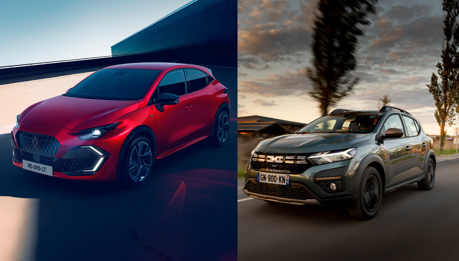 Nuevo Renault Clio contra Dacia Sandero: ¿cuál es el utilitario más interesante del año?