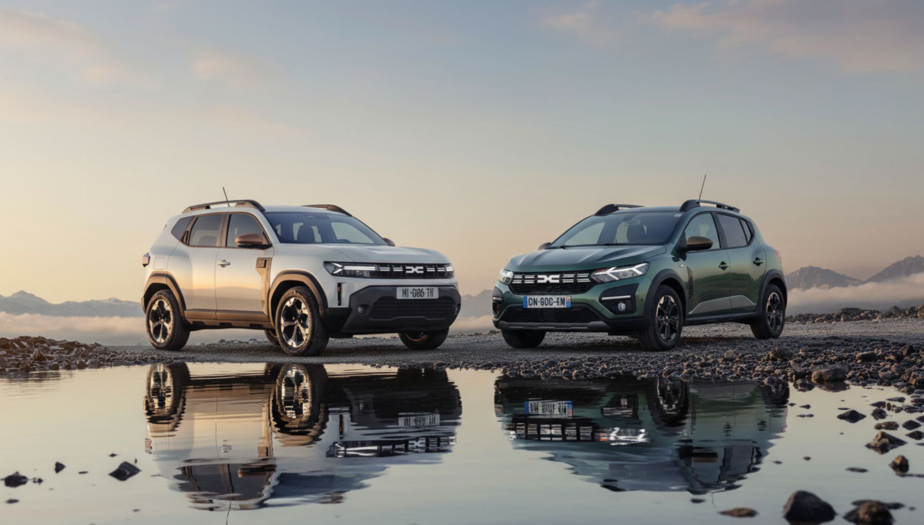 Dacia Sandero Stepway vs Duster repasamos sus principales diferencias y nos decantamos por uno. Foto generada por IA