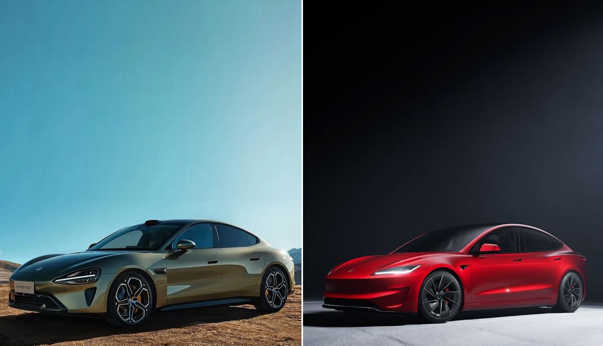 Xiaomi SU7 vs Tesla Model 3, comparativa de nuevas berlinas eléctricas, cuál es la mejor