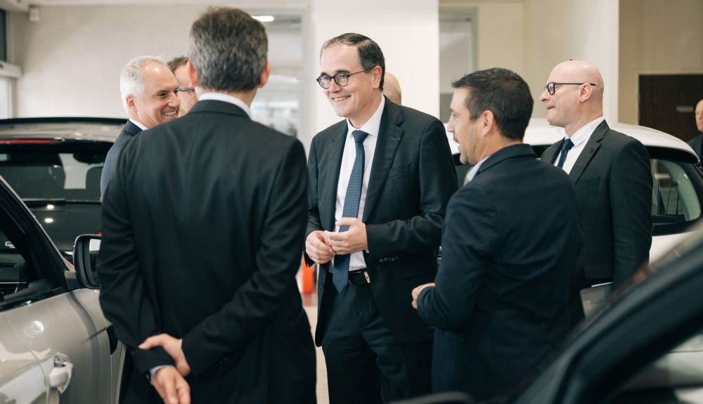 Visit by François Provost to Orsay