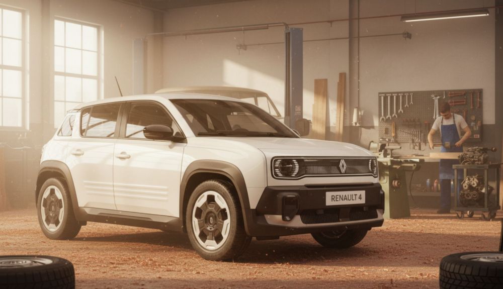 Ya a la venta otro SUV transformado a comercial: el reparto ya no será igual con el Renault 4 Van. Imagen generada por IA