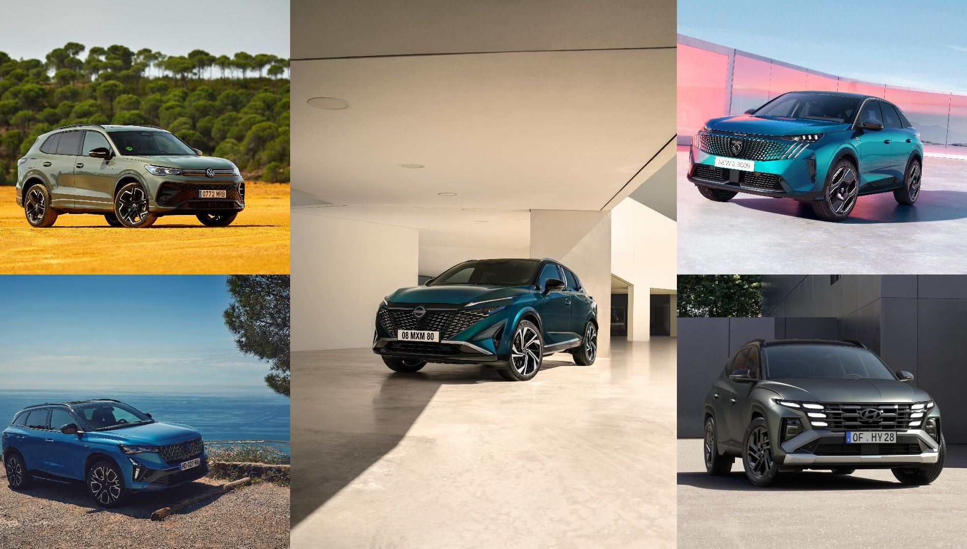 Elegimos 5 SUV muy recomendables por su relación entre calidad y precio