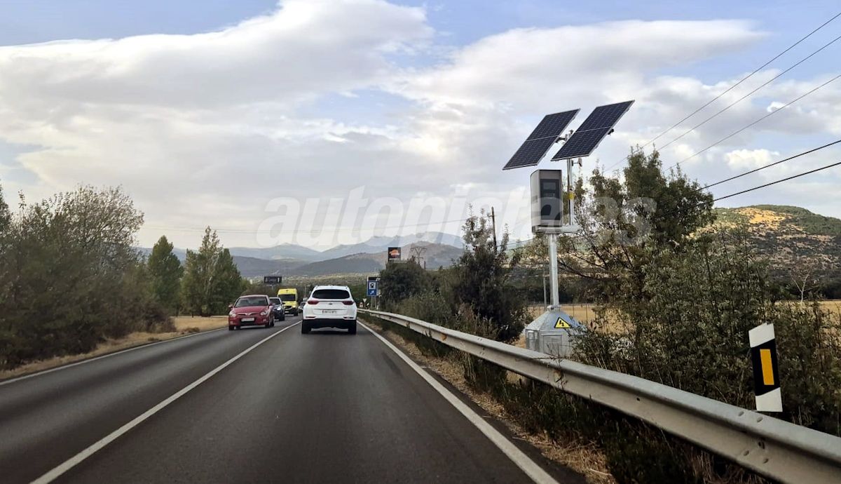 El nuevo radar que indigna a los conductores, en recta y con límite de velocidad recién rebajado