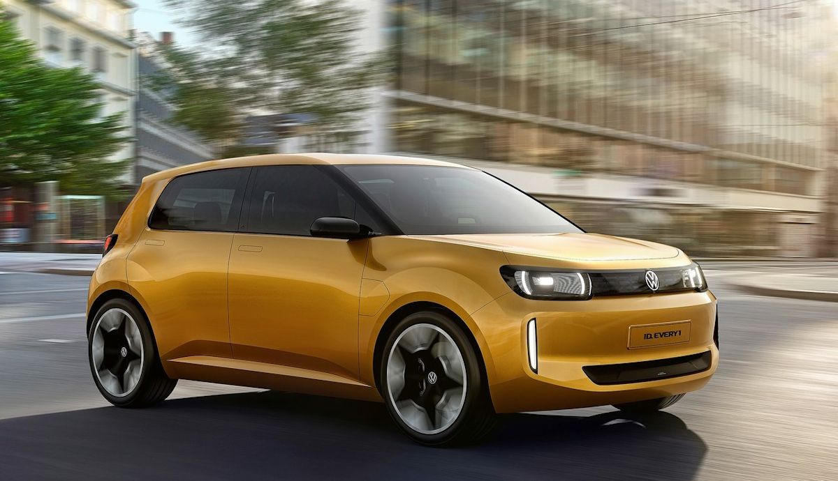 Vuelve el Lupo, así será el nuevo coche de VW de menos de 20.000 €, anticipado con el ID. Every1