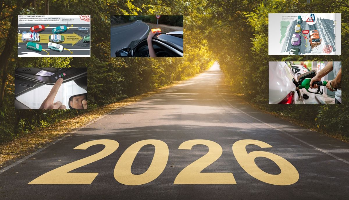 Todo esto cambia para los conductores ya en 2026, precio del combustible, Euro 7, luz V16, carriles…