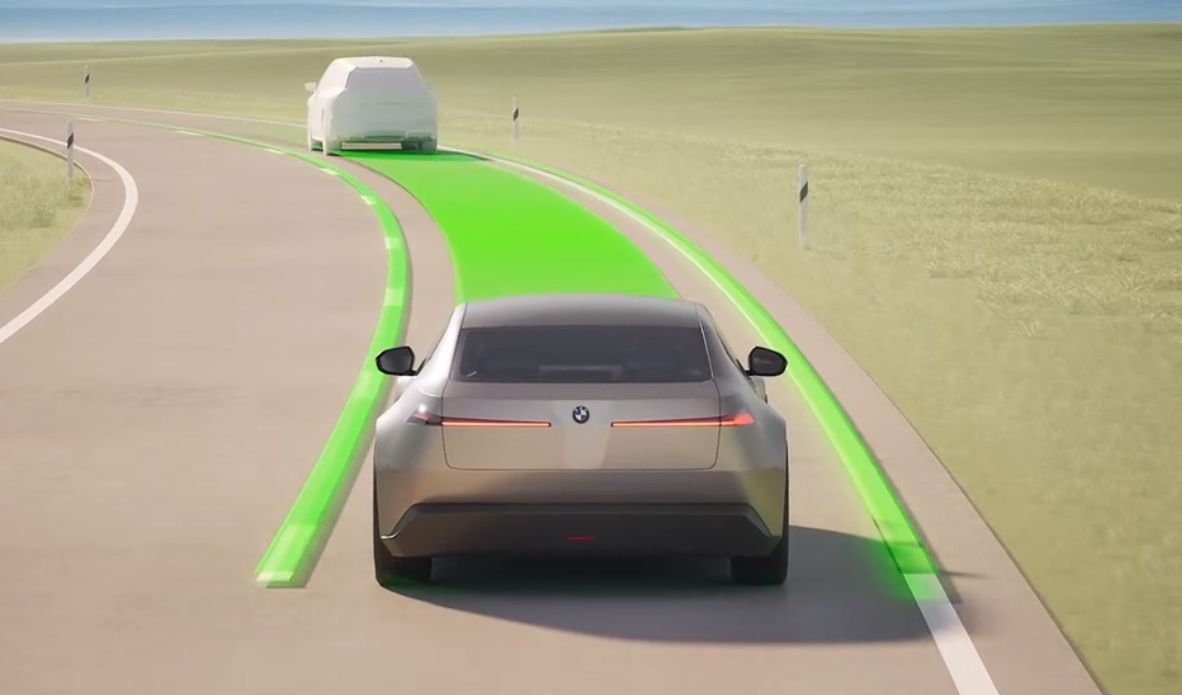 Ilustración BMW de sistemas de la Neue Klasse