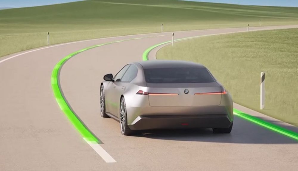 Ilustración BMW de sistemas de la Neue Klasse