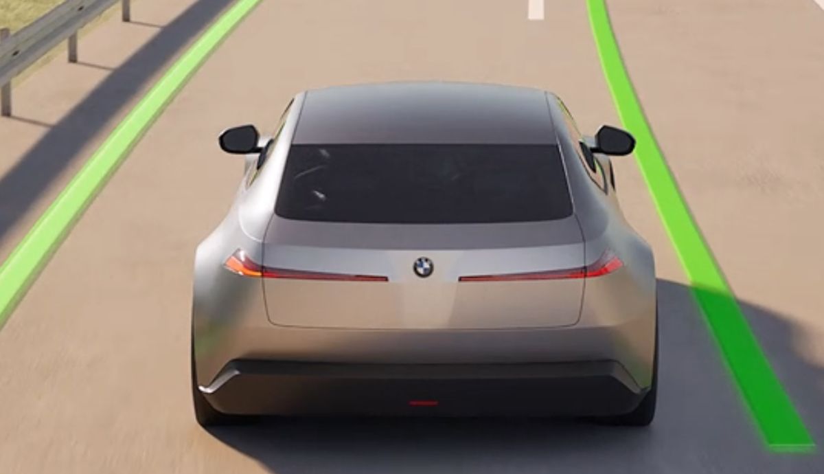 Ilustración BMW de sistemas de la Neue Klasse