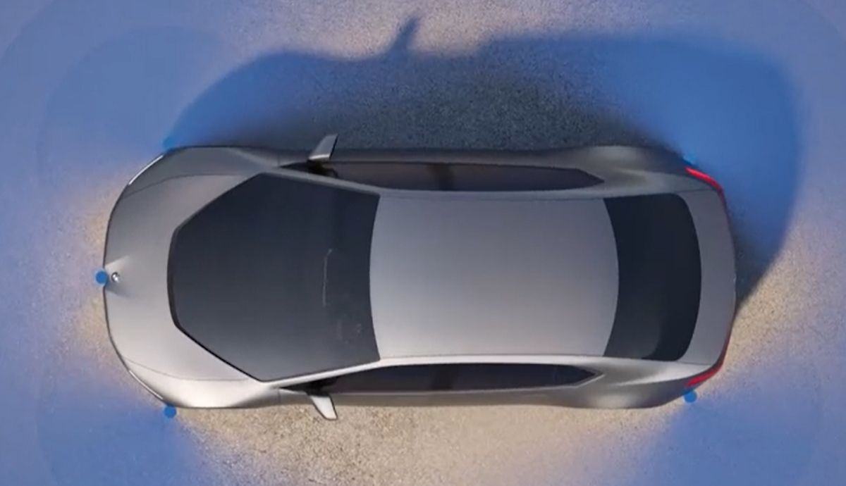 Ilustración BMW de sistemas de la Neue Klasse