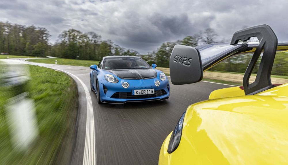 Alpine A110 R y Porsche 718 Cayman GT4 RS
