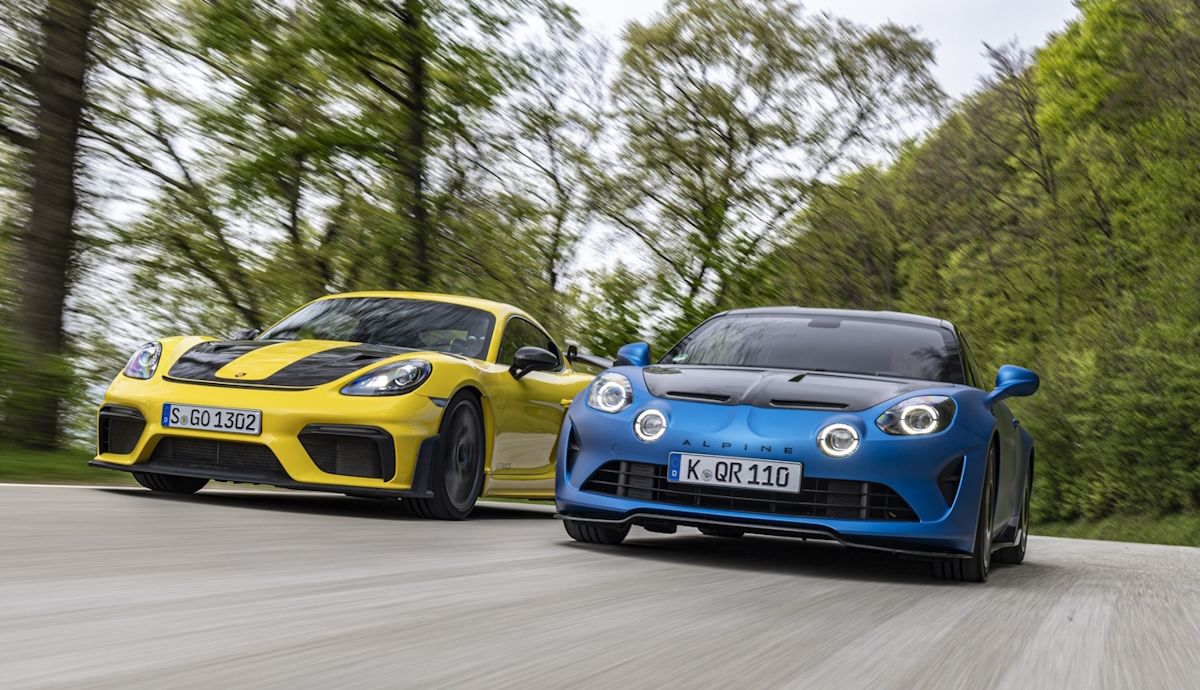 Alpine A110 R vs Porsche 718 Cayman GT4 RS, cuál es el deportivo puro del momento