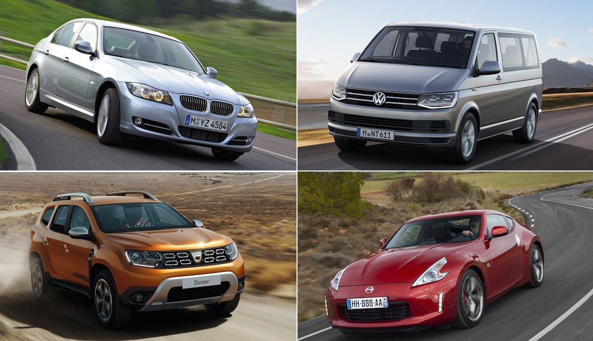 5 coches de segunda mano muy diferentes y que, con un gran rendimiento, conservan muy alto su valor