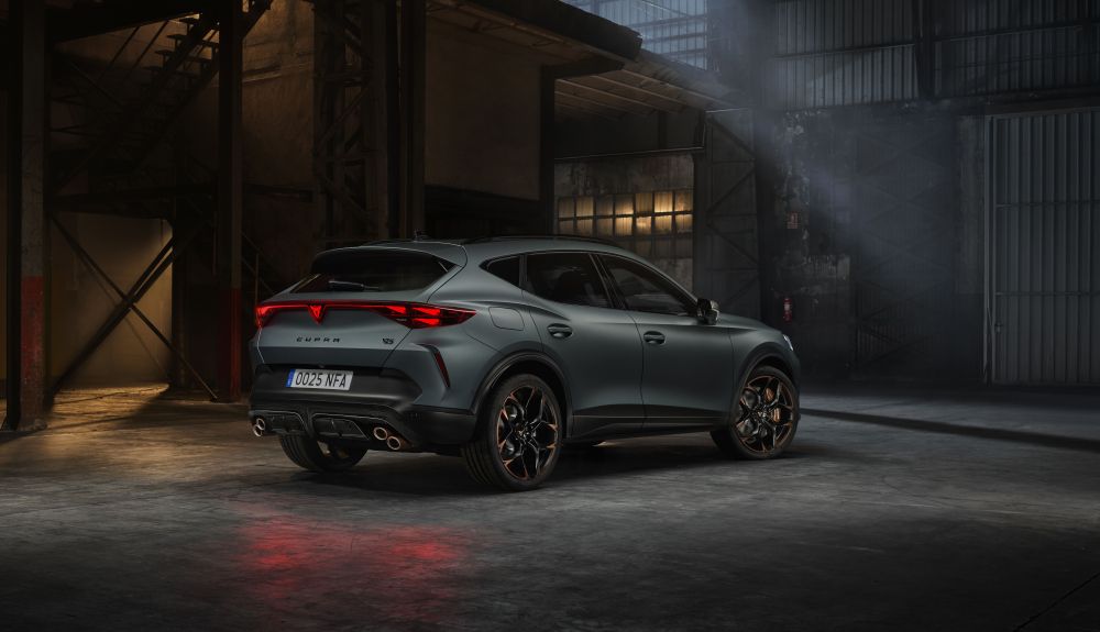 The new CUPRA Formentor VZ5 marks the return of the iconic 5 cylinder 02 HQ The new CUPRA Formentor VZ5 marks the return of the iconic 5 cylinder 02 HQ