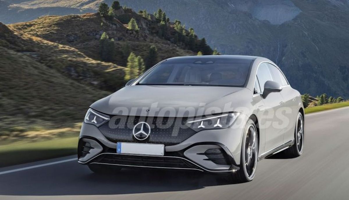 Mercedes Clase E EQ, primer anticipo de la nueva gran berlina, eléctrica pero más tradicional