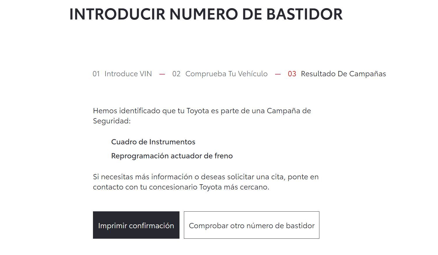 Bajo la lupa: las pantallas y actuadores de freno problemáticos en Toyota .