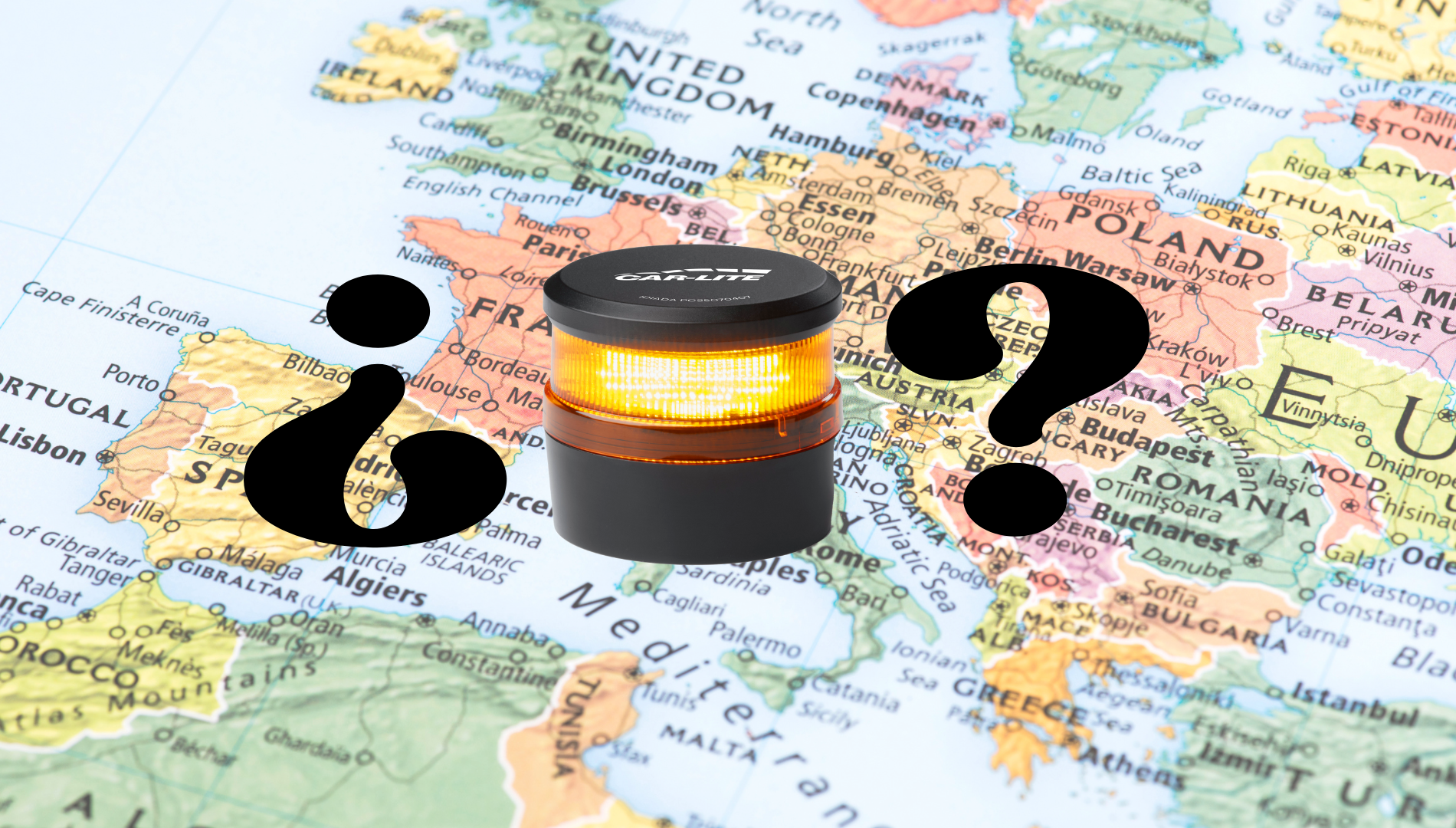 La baliza V16, obligatoria desde enero en España, ¿se puede usar en otros países de Europa o me multan?