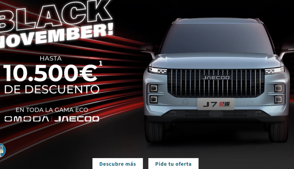 Black November de Jaecoo