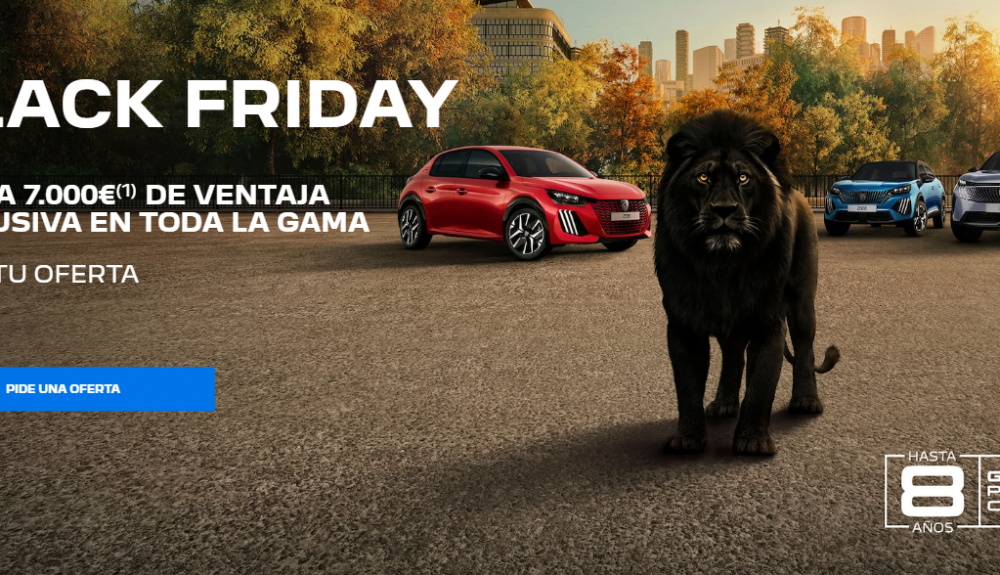 Black Friday de Peugeot
