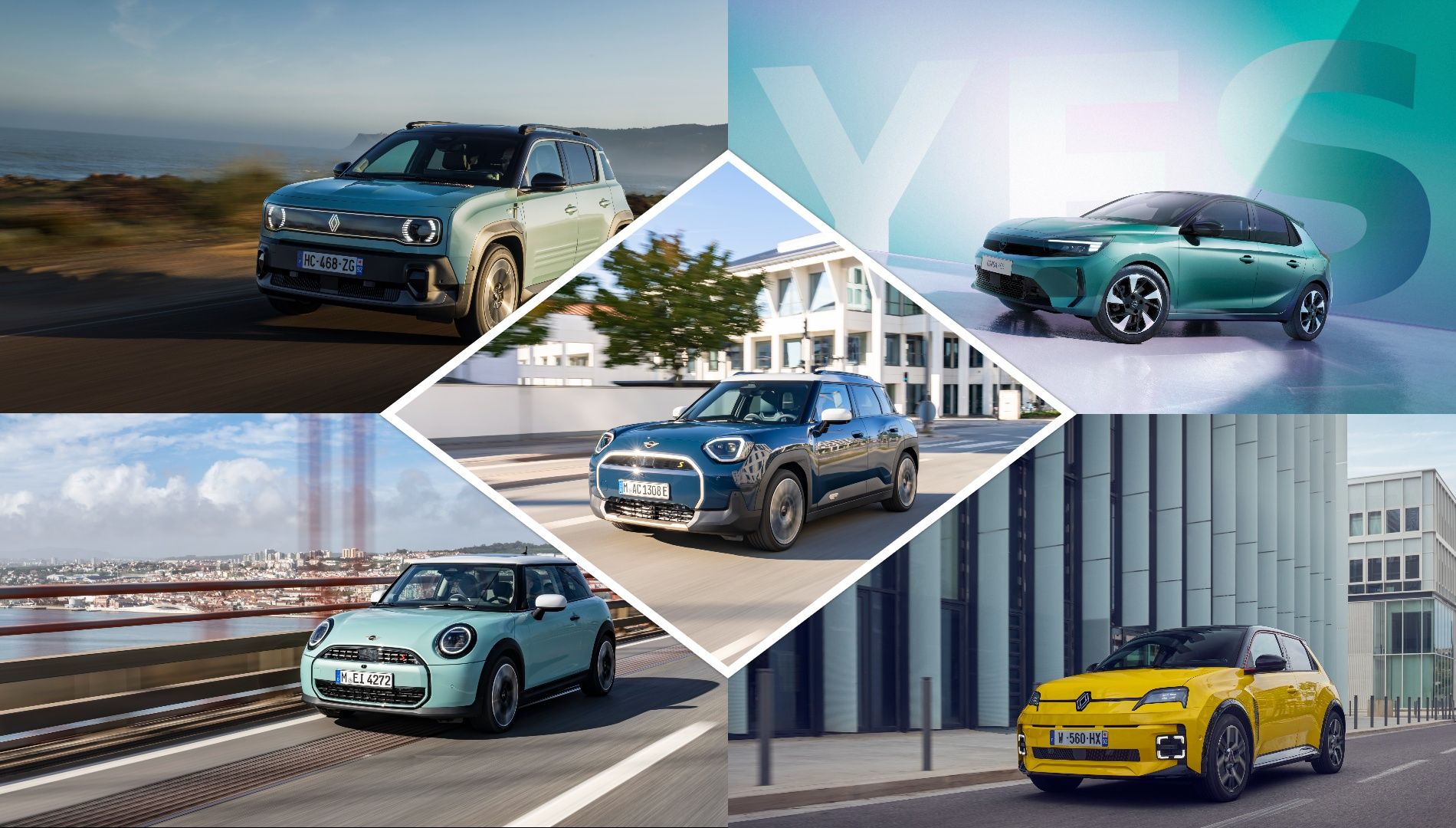 Estos son los cinco mejores coches eléctricos pequeños de 2025: los reyes de la ciudad