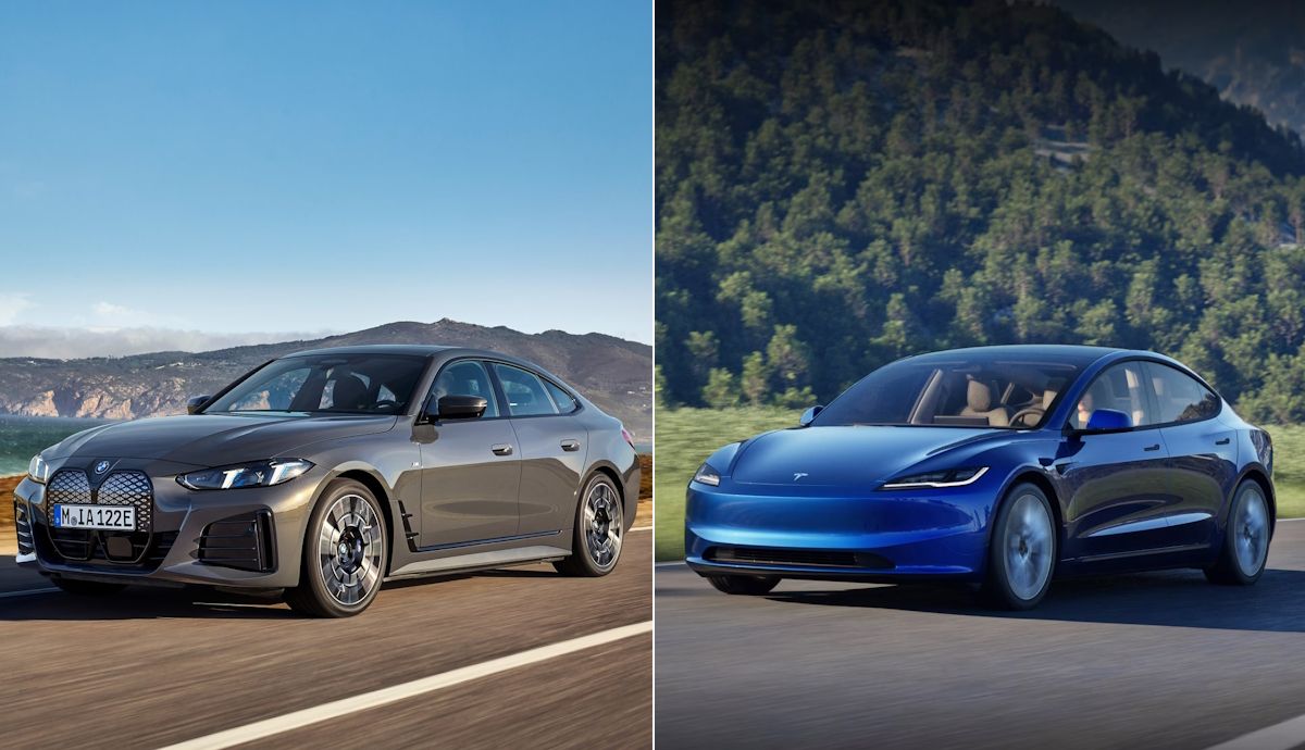 BMW i4 vs Tesla Model 3, comparativa entre dos de las mejores berlinas eléctricas del mercado