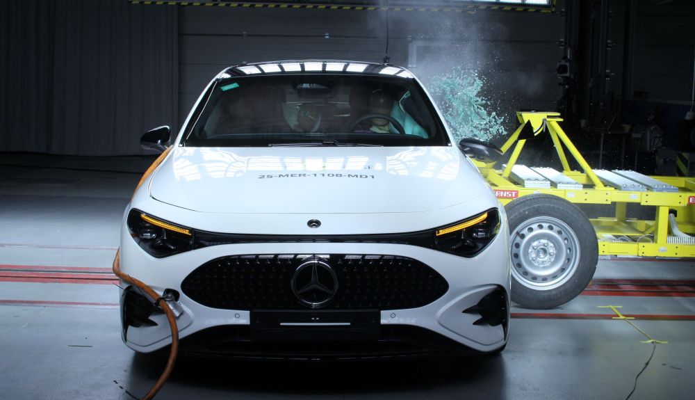 Mercedes CLA en test Euro NCAP