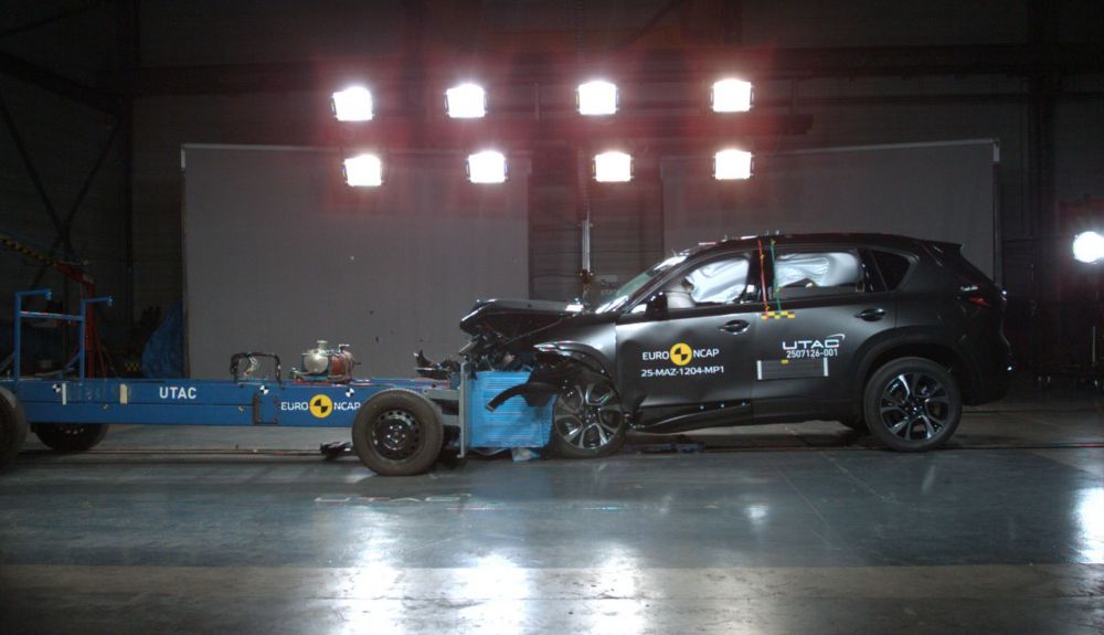 Mazda CX-5 en test Euro NCAP