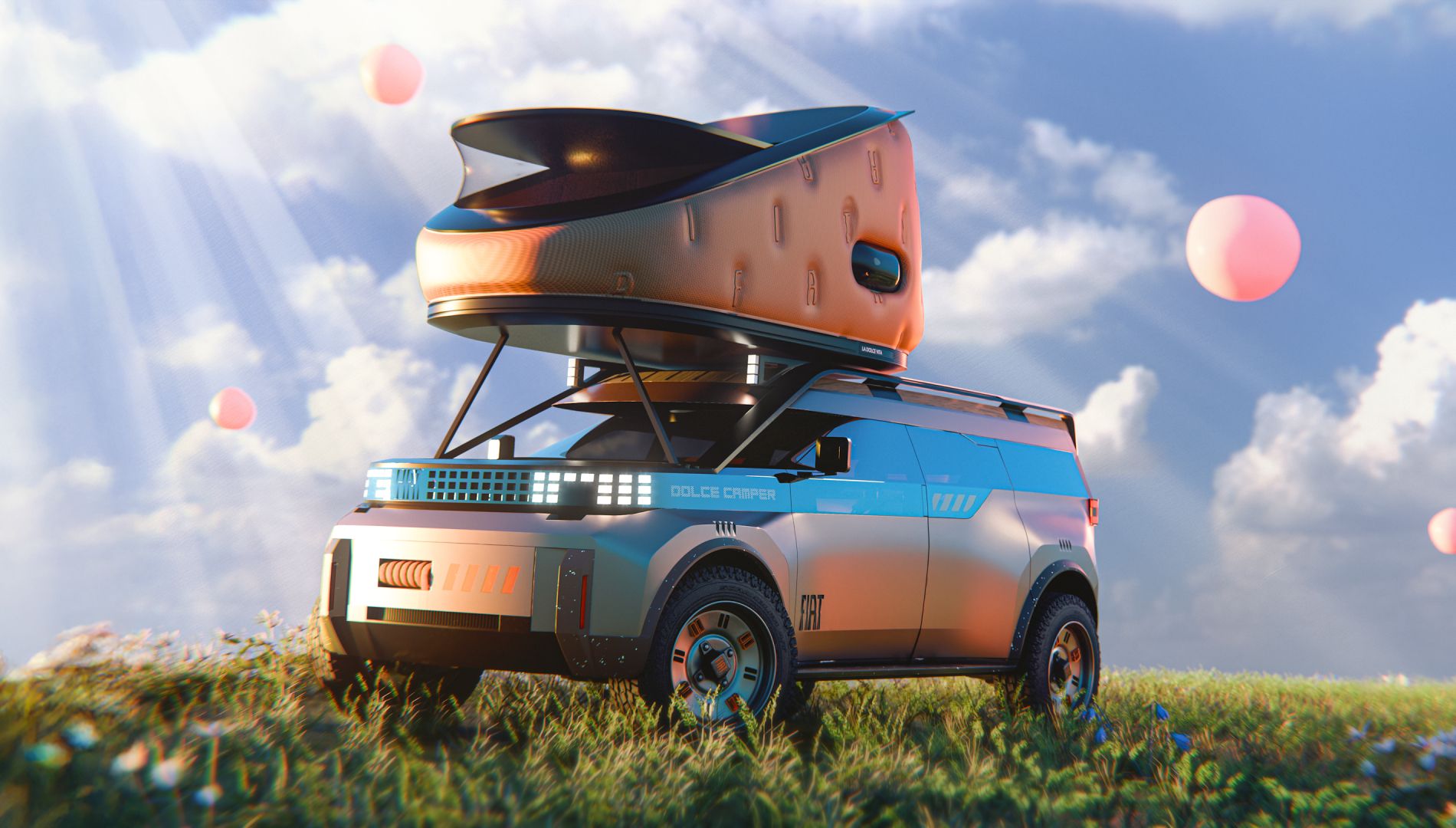 Fiat sorprende con su último camper, que bien podría esconder la imagen de un nuevo SUV
