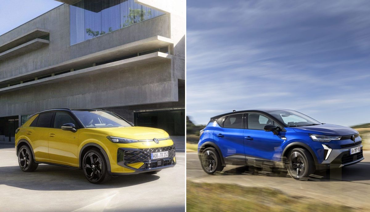 Volkswagen T Roc vs Renault Captur, comparativa entre dos SUV muy populares, cuál es mejor