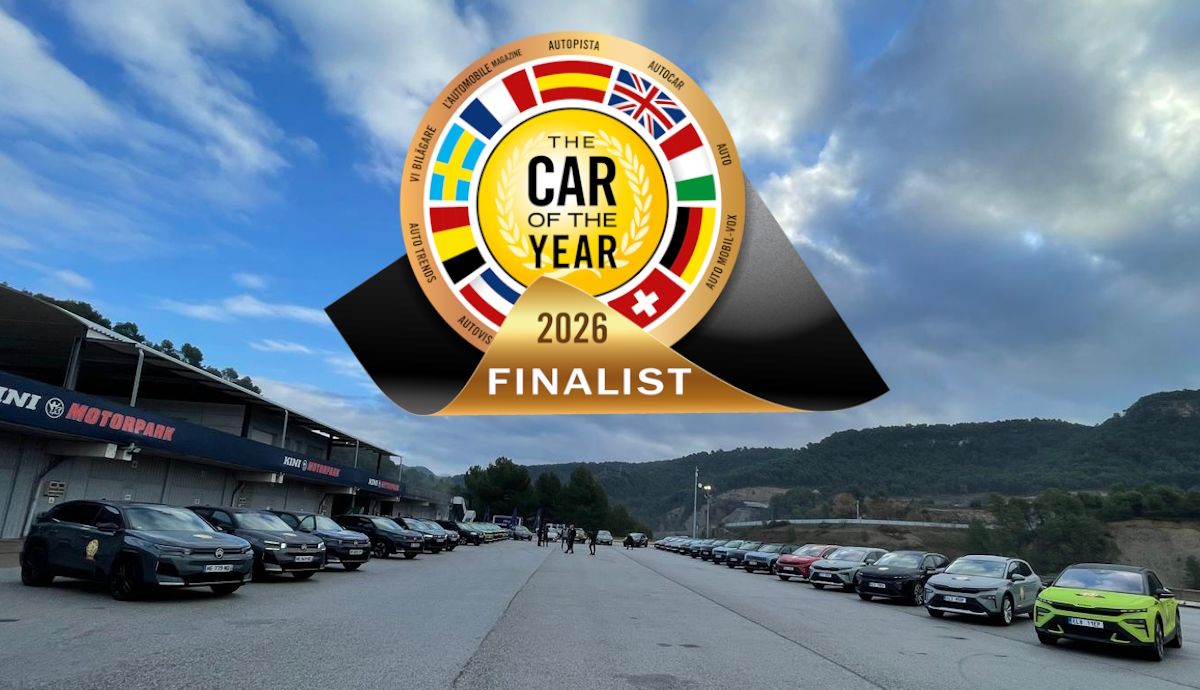 Los 7 finalistas a Car of the Year 2026, a prueba ya en España. cuál será Coche del Año en Europa