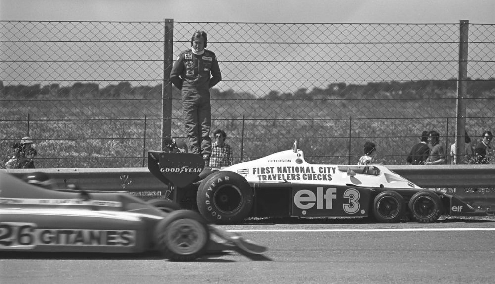 Tyrrell Ford P34 en el Jarama en 1977