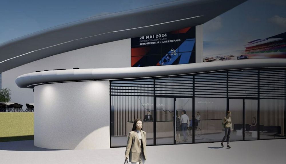 Maqueta de la presentación del proyecto M24 en Le Mans Fotos © MACO, D.R.