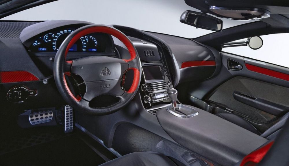 Interior del Maybach Exelero Coupé