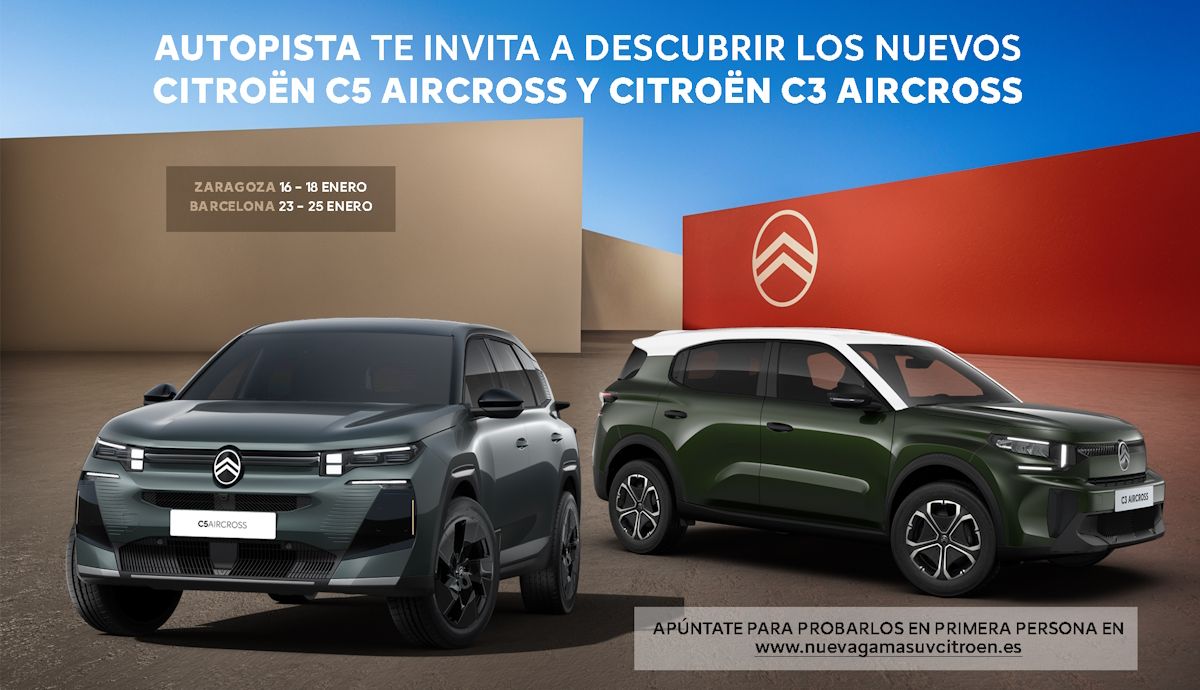 Prueba los nuevos Citroën C5 Aircross y C3 Aircross, los SUV más recomendables del momento