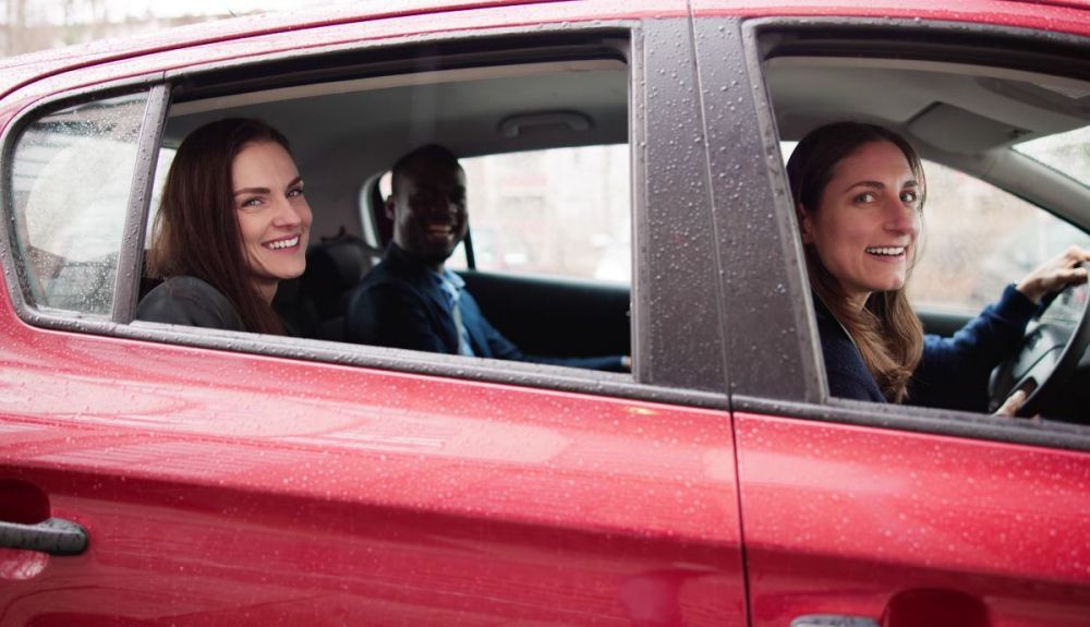 Aplicaciones compartir coche trabajar