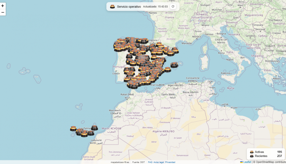 Esta es la web mapabalizasv16 que se ha vuelto viral