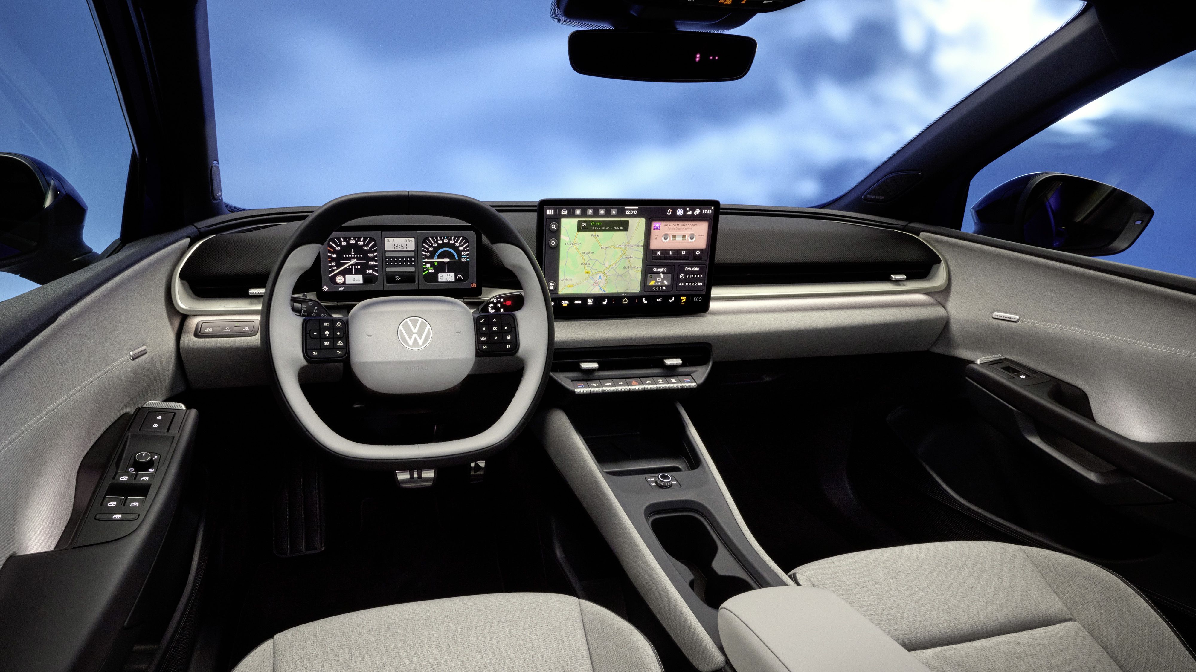 Interior del Volkswagen ID. Polo