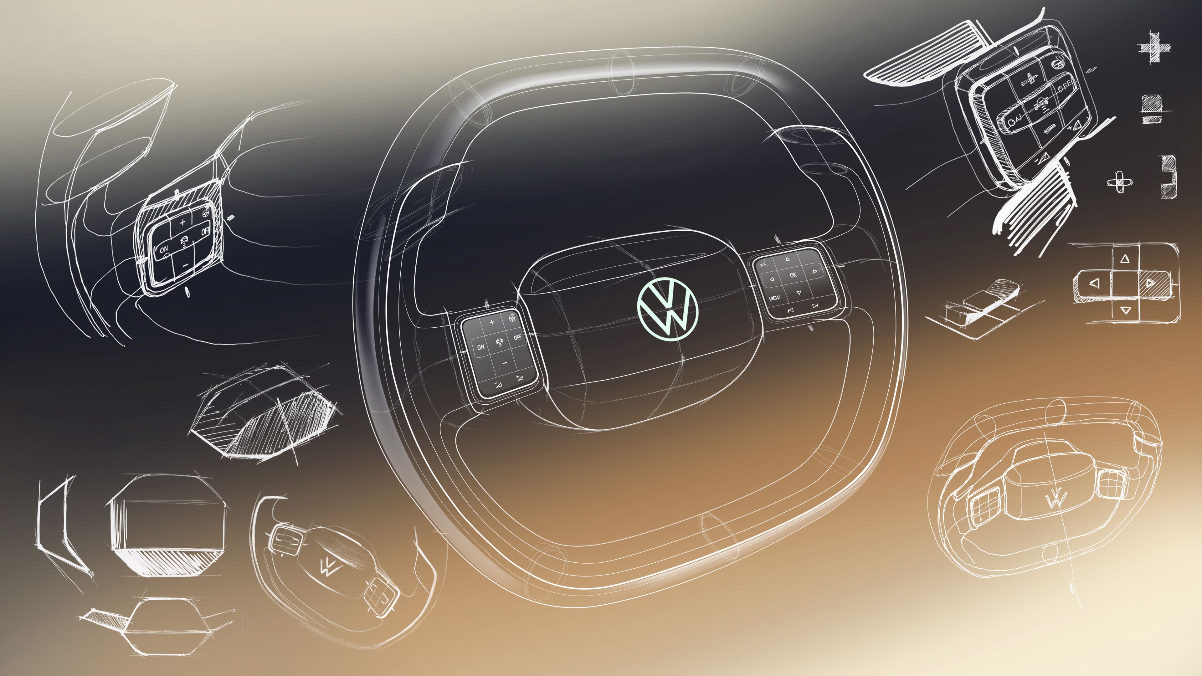 Interior del Volkswagen ID. Polo