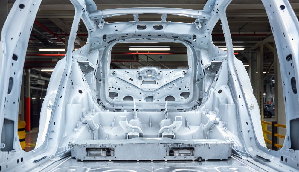 Nueva estructura SPA3 del Volvo EX60