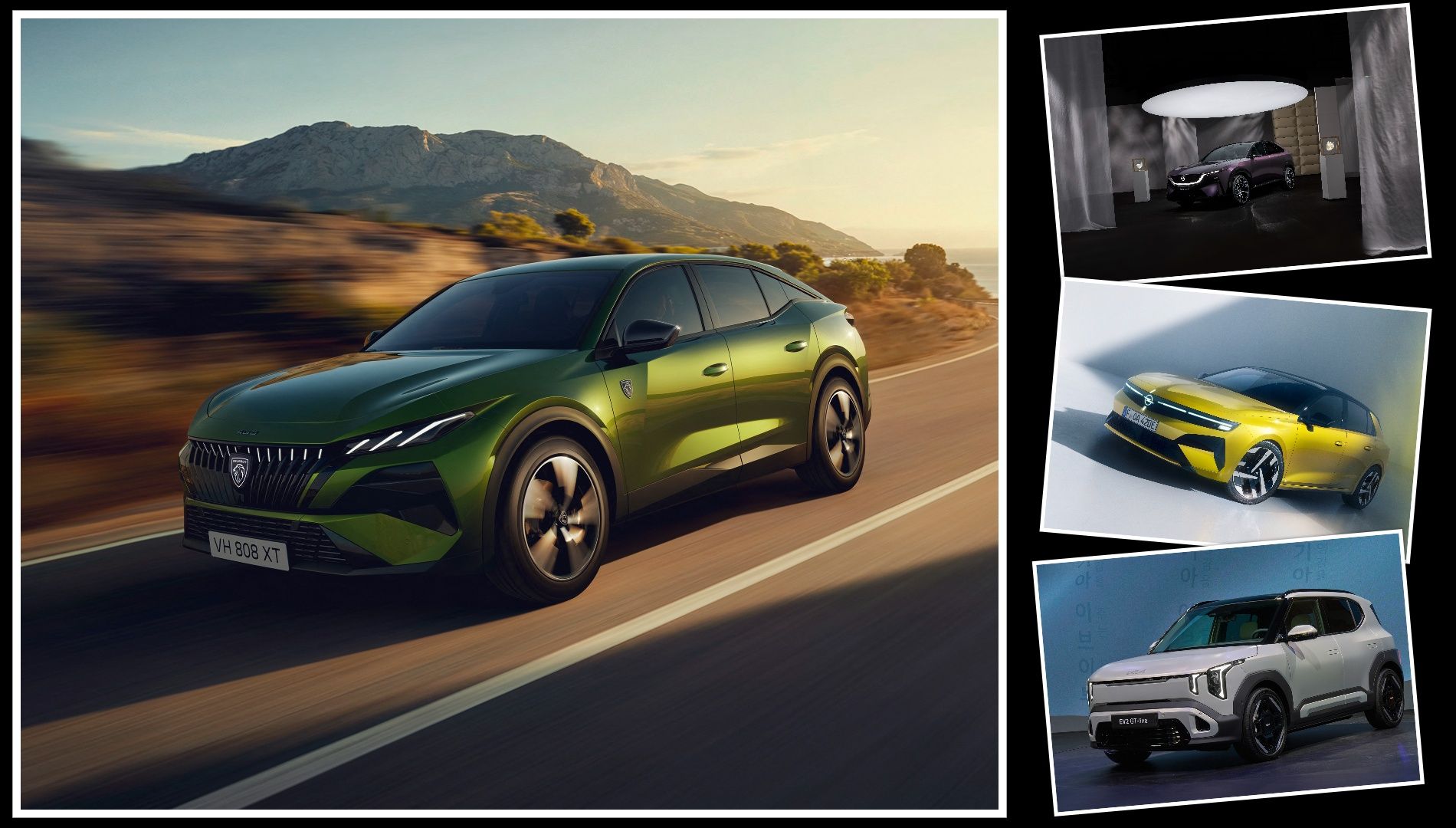 Repasamos todas las novedades Salón de Bruselas 2026: Peugeot 408, Opel Astra, Mazda CX-6e, Kia EV2