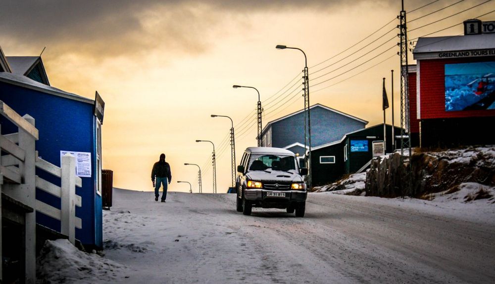 Los todoterrenos son los principales vehículos que puedes ver por Groenlandia