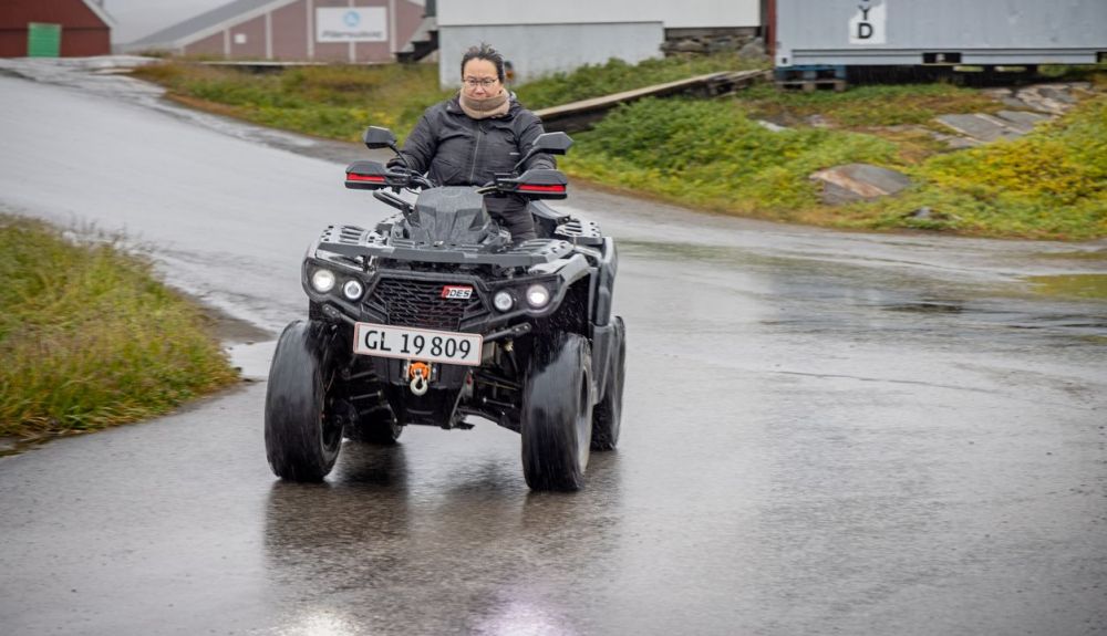 Los quads son otro de los medios de transportes más comunes en Groenlandia
