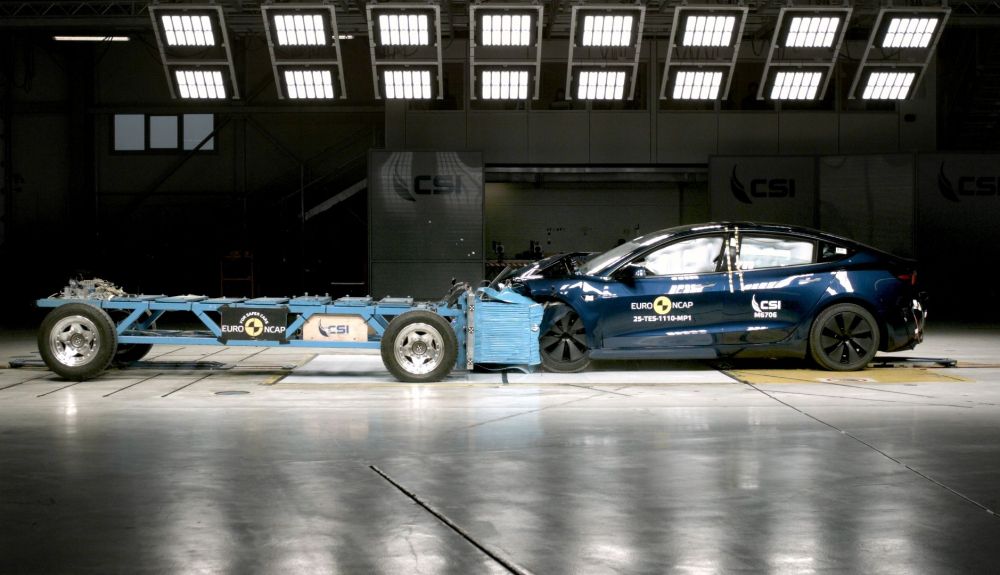 Tesla Model 3 en los test Euro NCAP