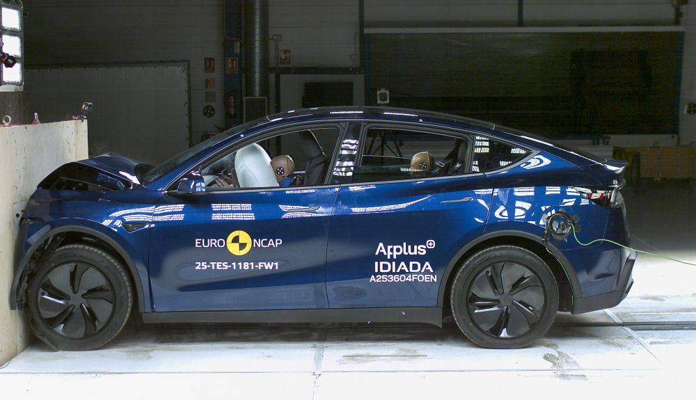 Tesla Model Y en los test Euro NCAP
