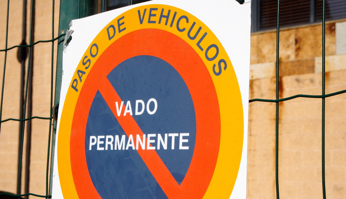 ¿Qué significa V.A. en aparcamiento?